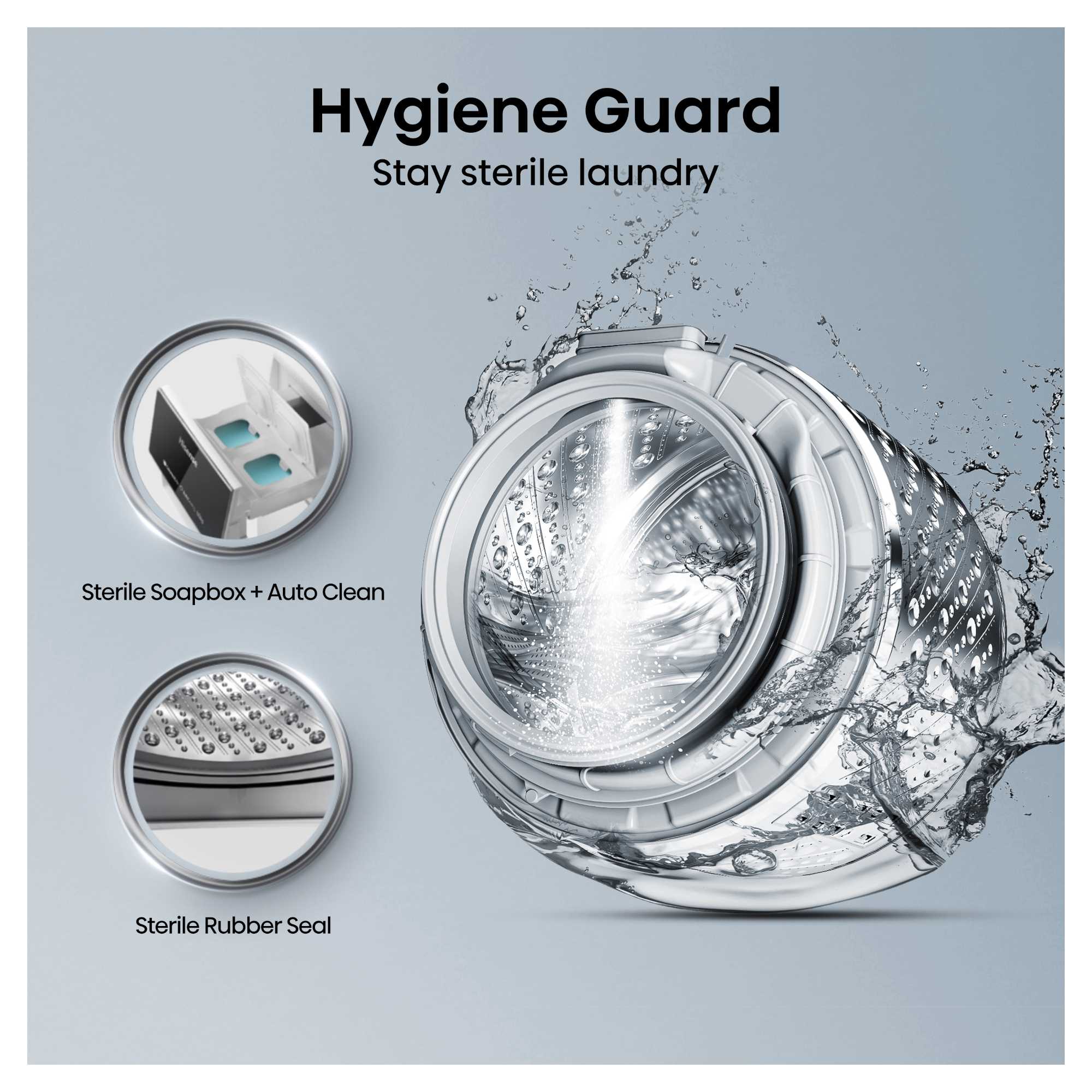 Hisense WD5S1045BW 10/6kg 1400rpm Washer Dryer with AutoDose Hughes